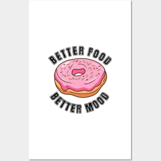 Better Food Better Mood Posters and Art